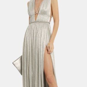 Silver Jonathan Simkhai Gown